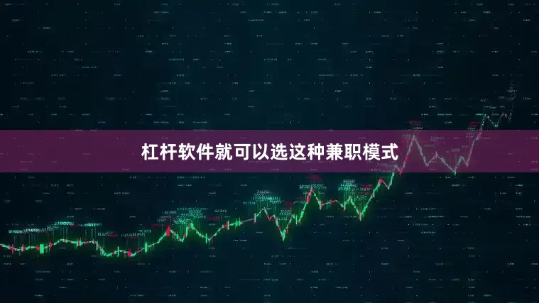 杠杆软件就可以选这种兼职模式
