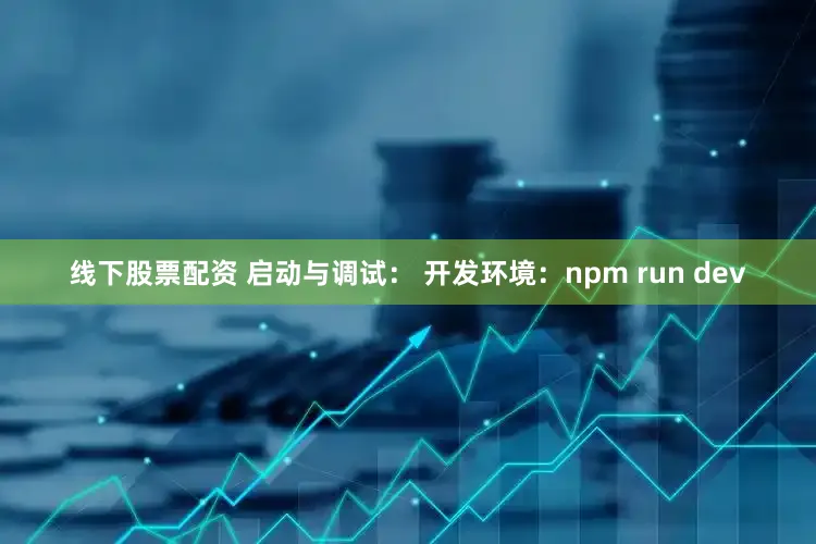 线下股票配资 启动与调试： 开发环境：npm run dev
